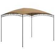 vidaXL Paviljong 3x4x2,65 m taupe 180 g/m²