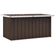 vidaXL Dynbox brun 129x67x65 cm