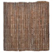 vidaXL Vindskydd bark 400x125 cm