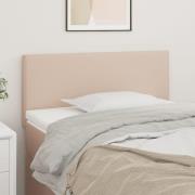 vidaXL Sänggavel cappuccino 90x5x78/88 cm konstläder