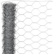 Nature Ståltrådsnät hexagonalt 0,5x10 m 40 mm galvaniserat stål