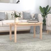 vidaXL Soffbord 110x55x45 cm massiv furu