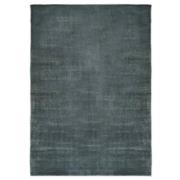 vidaXL Tvättbar matta vikbar grå 120x170 cm polyester