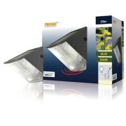 Ranex Soldriven vägglampa med PIR-sensor 0,5W svart 5000.261