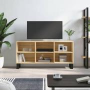 vidaXL Tv-bänk sonoma-ek 103,5x30x50 cm konstruerat trä