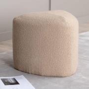 Venture Home Sittpuff Peg 46x46x41 cm teddy beige