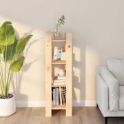 vidaXL Bokhylla/Rumsavdelare 41x35x125 cm massiv furu