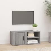 vidaXL TV-skåp grå sonoma 80x31,5x36 cm konstruerat trä
