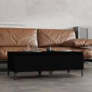 vidaXL Sidobord 2 st svart 50x46x35 cm konstruerat trä