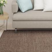 vidaXL Matta naturlig sisal 100x250 cm brun