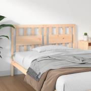 vidaXL Sänggavel 145,5x4x100 cm massiv furu