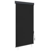 vidaXL Rullgardin utomhus 100x250 cm antracit