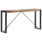 vidaXL Konsolbord 150x35x76 cm massivt återvunnet trä