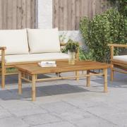 vidaXL Soffbord 110x55x35 cm bambu
