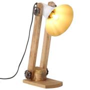 vidaXL Skrivbordslampa 25 W vit 23x13x52 cm E27