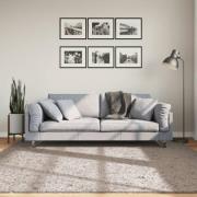 vidaXL Ryamatta PAMPLONA lång lugg modern beige 200x200 cm