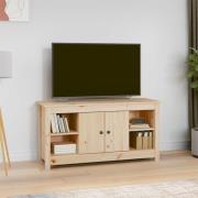 vidaXL Tv-bänk 103x36,5x52 cm massiv furu