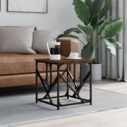 vidaXL Soffbord brun ek 45x45x47,5 cm konstruerat trä