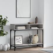 vidaXL Avlastningsbord grå sonoma 100x30,5x75 cm konstruerat trä