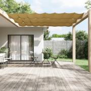 vidaXL Markis vertikal beige 100x360 cm oxfordtyg