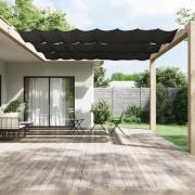 vidaXL Markis vertikal antracit 180x600 cm oxfordtyg