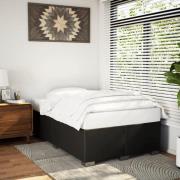 vidaXL sängram utan madrass svart 120x190 cm konstläder