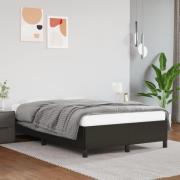 vidaXL sängram utan madrass svart 120x190 cm konstläder