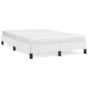 vidaXL sängram utan madrass vit 120x190 cm konstläder
