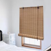 vidaXL Rullgardin bambu 150x160 cm brun