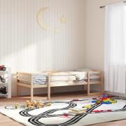 vidaXL Sängram för barnsäng 80x200 cm massiv furu