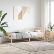 vidaXL Dagbädd utan madrass 90x190 cm massiv furu