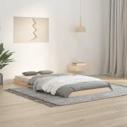 vidaXL Sängram 90x190 cm massiv furu