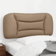 vidaXL Dyna till huvudgavel cappuccino 90 cm konstläder