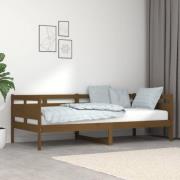 vidaXL Dagbädd honungsbrun 90x200 cm massiv furu