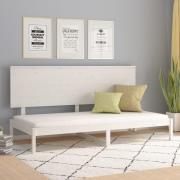 vidaXL Dagbädd utan madrass vit 90x200 cm massiv furu