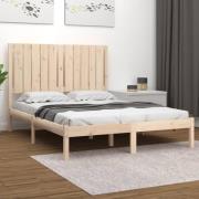 vidaXL Sängram utan madrass 120x200 cm massiv furu