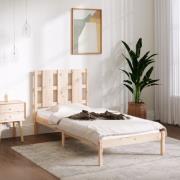 vidaXL Sängram massivt trä 90x190 cm