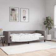 vidaXL Dagbädd taupe 80x200 cm tyg