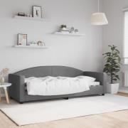 vidaXL Dagbädd mörkgrå 80x200 cm tyg