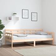 vidaXL Dagbädd massiv furu 90x190 cm