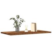 vidaXL Vägghyllor 4 st åldrat trä 60x30x1,5 cm konstruerat trä