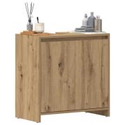 vidaXL Tvättställsskåp artisan ek 60x33x60 cm konstruerat trä