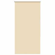 vidaXL Rullgardin mörkläggningsbeige 75x175 cm tyg bredd 70,7 cm