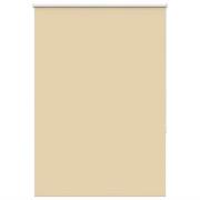 vidaXL Rullgardin mörkläggningsbeige 105x130 cm tyg bredd 100,7 cm