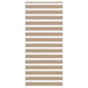 vidaXL Rullgardin zebra 100x230 cm tyg bredd 95,9 cm polyester