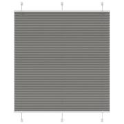 vidaXL Plisserad persienn antracit 115x150 cm tyg bredd 114,4 cm