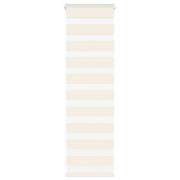 vidaXL Rullgardin zebra 50x100 cm tyg bredd 45,9 cm polyester