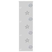vidaXL Rullgardin för dusch 60x240 cm tyg bredd 56 cm