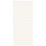 vidaXL Rullgardin zebra 105x200 cm tyg bredd 100,9 cm polyester