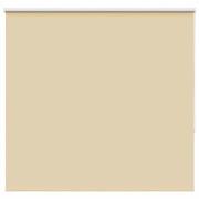 vidaXL Rullgardin mörkläggningsbar beige 160x130 cm tyg bredd 156,6 cm